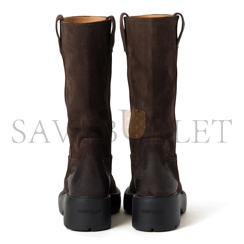 MIU MIU SUEDE BOOTS 5U270E